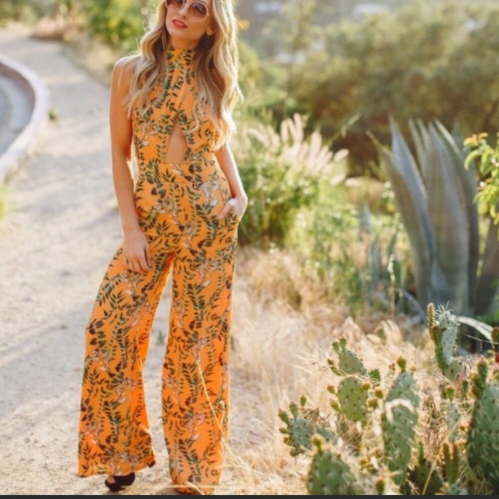 House of Harlow 1960 x Revolve Karen Jumpsuit